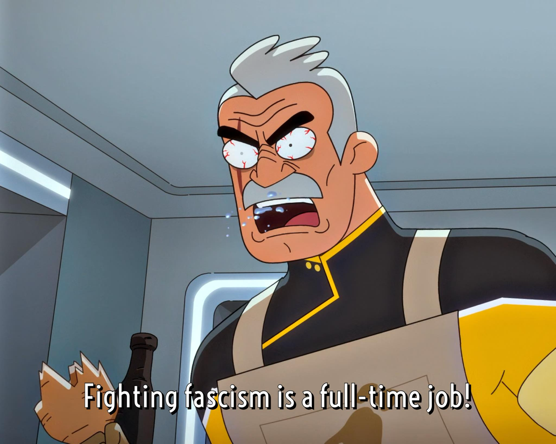 Shax is proudly Antifa.